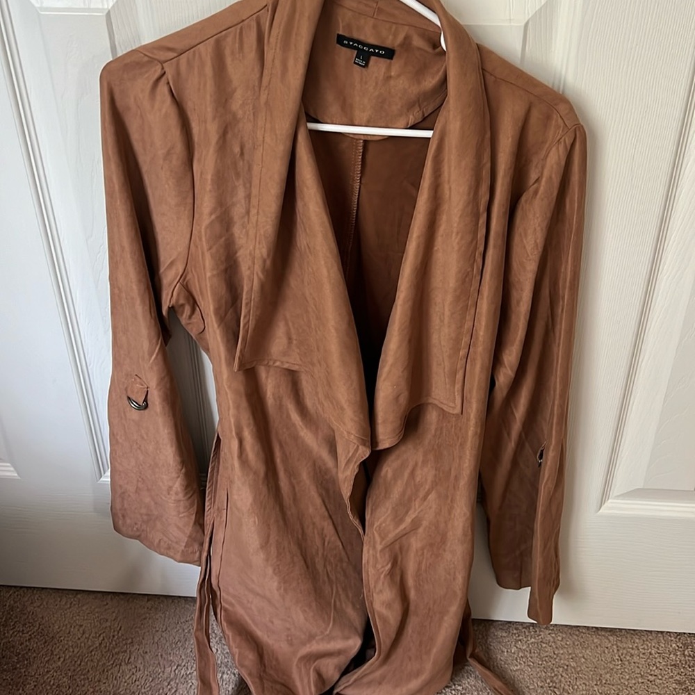 Staccato light brown fashion coat